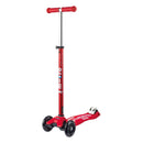 Monopattino 3 ruote Telescopico Max 70Kg Micro Maxi Deluxe Rosso-2