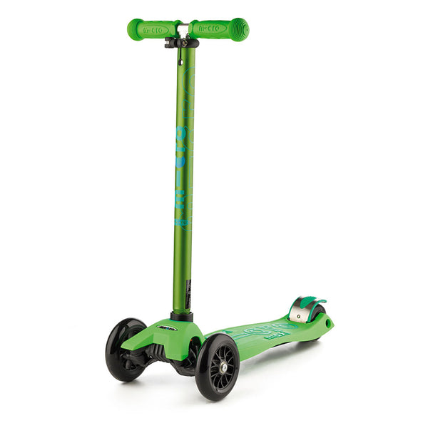 online Teleskopischer 3-Rad-Scooter Max 70Kg Micro Maxi Deluxe Grün