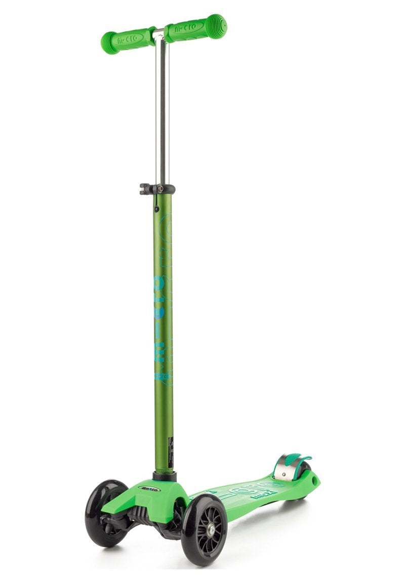 Monopattino 3 ruote Telescopico Max 70Kg Micro Maxi Deluxe Verde-2