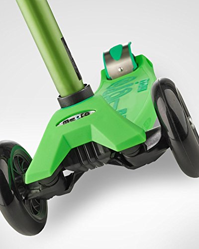 Monopattino 3 ruote Telescopico Max 70Kg Micro Maxi Deluxe Verde-4