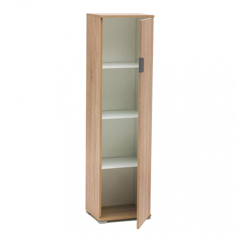 Portascope 40x33x151 h cm in Truciolare bilaminato Marrone chiaro-2