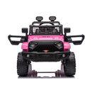 Macchina Elettrica per Bambini 12V Baby Fuoristrada Rosa-4