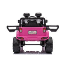 Macchina Elettrica per Bambini 12V Baby Fuoristrada Rosa-6