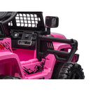 Macchina Elettrica per Bambini 12V Baby Fuoristrada Rosa-7