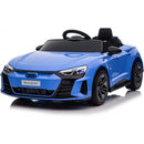 Macchina Elettrica per Bambini 12V Audi RS E-Tron GT Blu-1