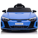 Macchina Elettrica per Bambini 12V Audi RS E-Tron GT Blu-2