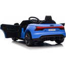 Macchina Elettrica per Bambini 12V Audi RS E-Tron GT Blu-6