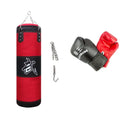 Kit da Boxe H110 cm con Sacco Ganci e Guantoni cm Ø 35 cm-1