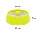 Ciotola sport per cani gatti 15 cm anti-soffocamento e migliore digestione Verde-2