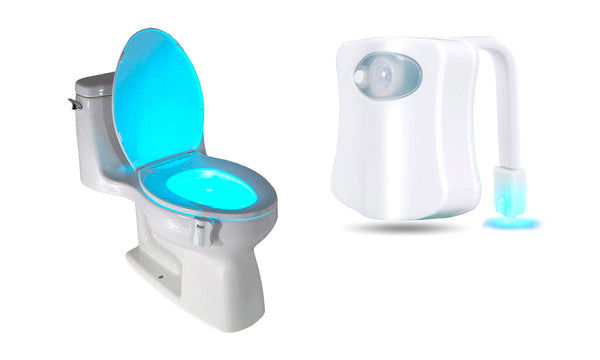 online LED-Licht für Toilette 8 Farben mit Dämmerungssensor