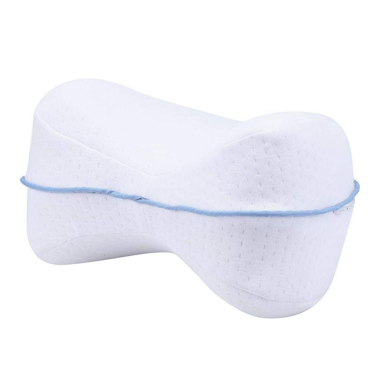 Cuscino per Gambe in Memory Foam Bianco-4