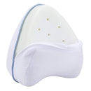 Cuscino per Gambe in Memory Foam Bianco-5