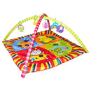 Tappeto attività per Bambini 83x83 cm con 5 sonaglini gioco bambi-1