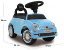 Macchina Cavalcabile per Bambini Fiat 500 Blu-5