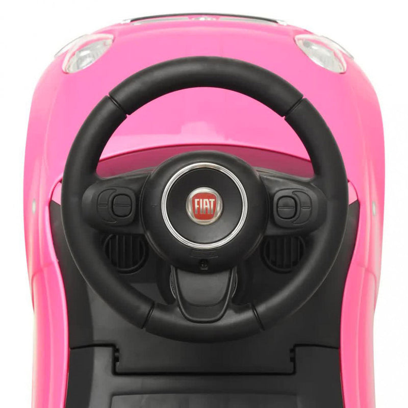 Macchina Cavalcabile per Bambini Fiat 500 Rosa-6