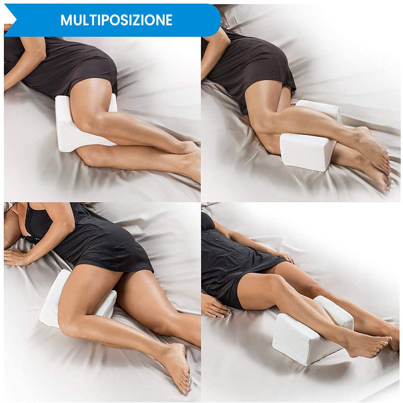 Cuscino per Gambe in Memory Foam con Gel Raffreddante-3