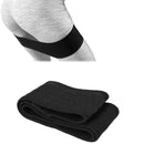 Fascia di Resistenza per Allenamento Gambe e Glutei in Nylon Nero-4