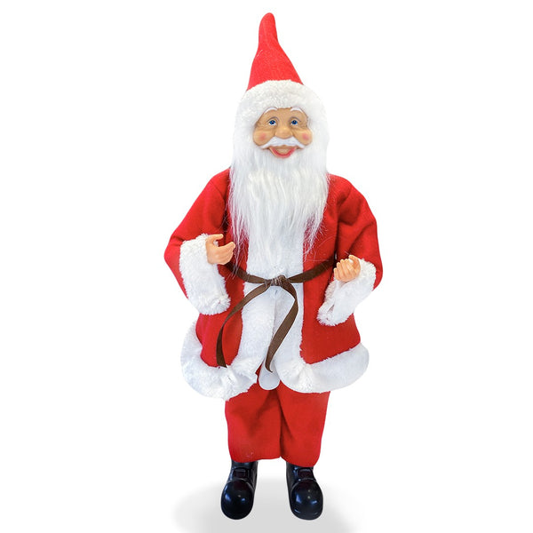 Weihnachtsmann-Puppe H50 cm mit roten Mini-Glühwürmchen sconto