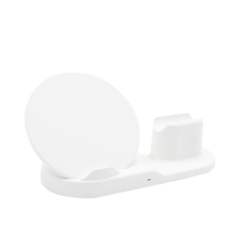 Stazione di Ricarica Wireless 20,5x9x8 cm 10W Bianco-4