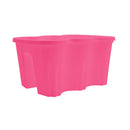 Fioriera da balcone 37x28x20cm in plastica polipropilene Fucsia-2