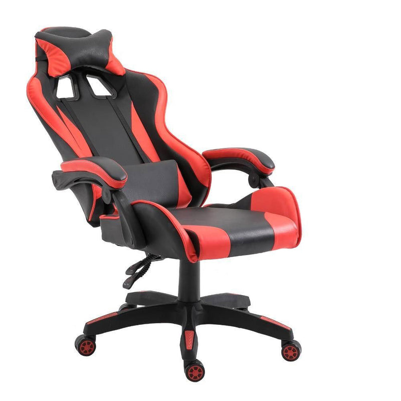 Sedia da Gaming Ergonomica 66x60x134 cm in Similpelle Rosso-2