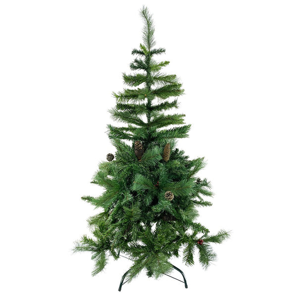 online Weihnachtsbaum 150H cm 504 Faltbare Zweige aus PVC Kunsttanne