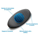 Cuscino Ergonomico Supporto Lombare in Memory Foam-4