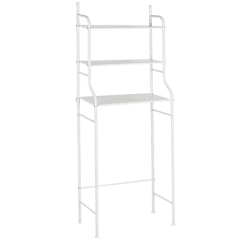 Scaffale Multifunzione per Lavatrice 47x25x160 cm Rack Mensole Salvaspazio-1