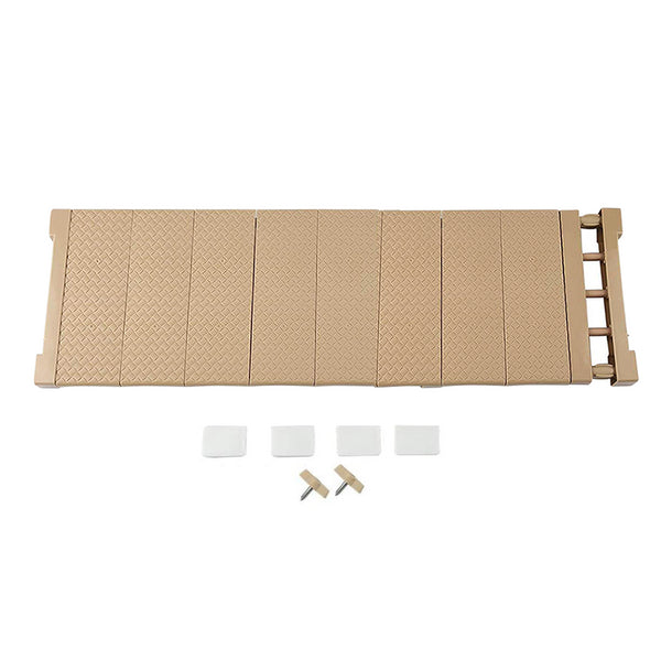 Ausziehbares Regal für Schränke 35 x 72,5-125 cm Beiges ABS-Platzsparregal online