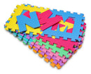 Tappeto Puzzle 10 Pezzi 29,5x29,5 cm in EVA Lettere dell'Alfabeto-2