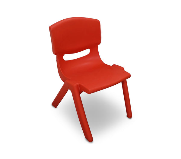 prezzo Farbiger Stuhl für Kinder 26x30x50 cm aus widerstandsfähigem Kunststoff Rot