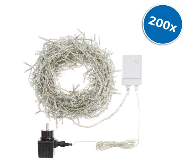 Weihnachtslichtervorhang 2x1,5m 200 led Kaltlicht prezzo