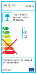 Plafoniera Led 45W 4115lm 4500K Bianco E-Energy Nodo-2