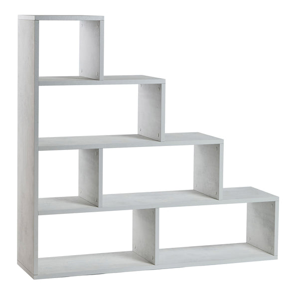 online Libreria a Scala 4 Ripiani 150x144x38 cm Ossido Bianco