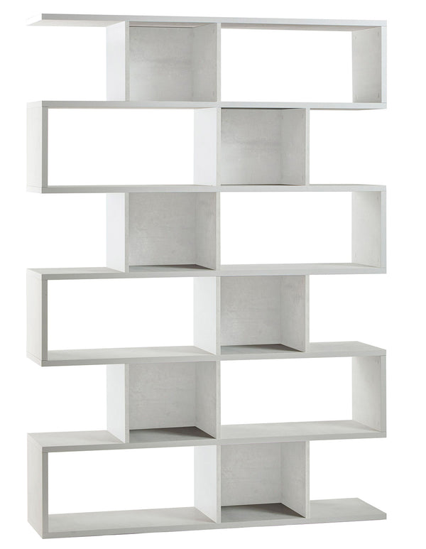 prezzo Libreria Modulare 6 Ripiani 150x215x38 cm Ossido Bianco