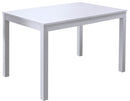 Tavolo Allungabile 80x130/210xH76 cm in Melaminico Traffic Grigio Chiaro-1