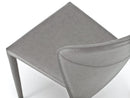 Set 4 Sedie 49x56xH82 cm in Similcuoio Break Grigio Chiaro-5