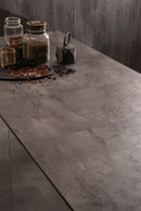 Tavolo Allungabile 156/316x90x76 cm in Melaminico Big Grigio-5