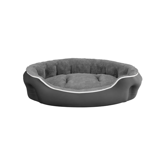 Gepolsterte Hundehütte für Hunde und Katzen aus Coccole Grey Polyester prezzo