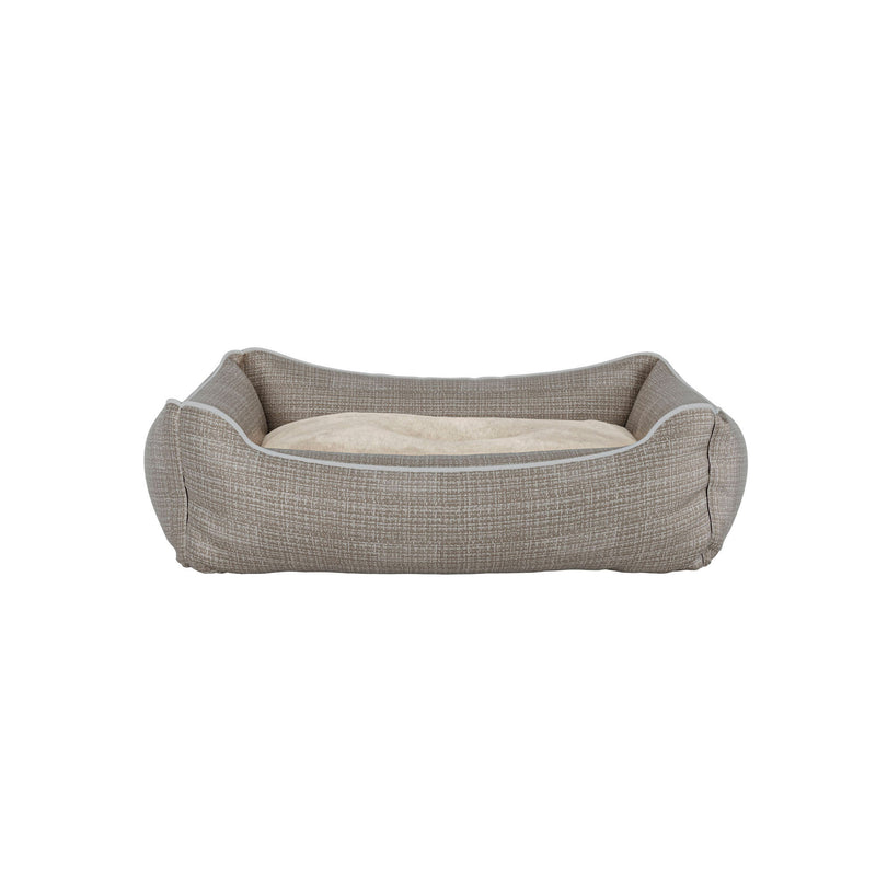 Cuccia con Cuscino Doubleface per Cani e Gatti Dandy Beige-1