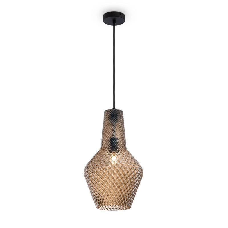 Lampada pendente Pendant in Metallo Tommy Nero-1