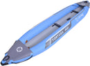 Kayak Gonfiabile Biposto 386x86 cm con Pagaie Zaino e Accessori ZRAY Tortuga Blu-7