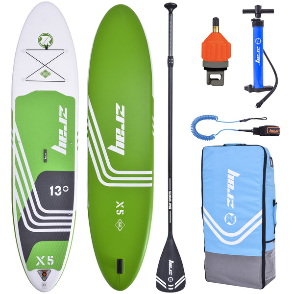 SUP Aufblasbares Stand Up Paddle Board 396x91x15 cm Kajak ZRAY X-Rider 13 prezzo