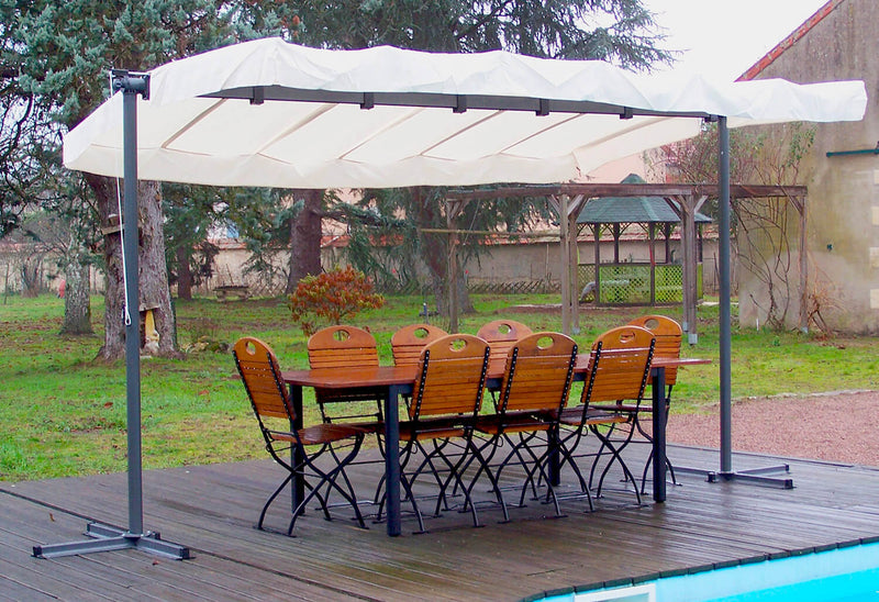 Telo di Ricambio per Pergola da Giardino 3,5x2,5m in Poliestere Grigio  Scuro – acquista su Giordano Shop