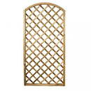 Griglia Arco da Giardino 90x180 cm in Legno-1