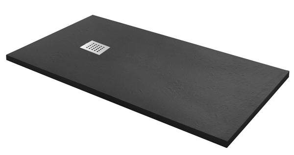 Duschwanne in Bonussi Slate Stone Side Anthrazitgrau Verschiedene Größen sconto