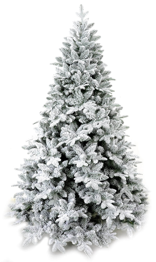 acquista Künstlicher Weihnachtsbaum, schneebedeckt, grüner Priapus, verschiedene Größen