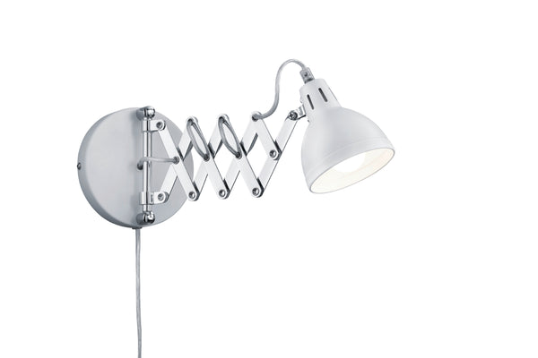 E14 Innenwandlampe aus mattweißem Metall acquista