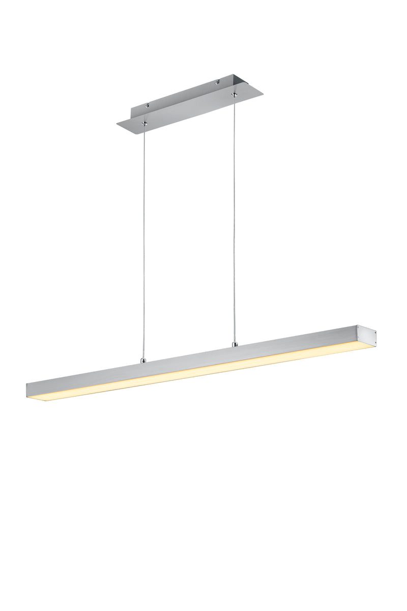 Lampada a Sospensione da Interno a LED in Alluminio Nickel Opaco-3