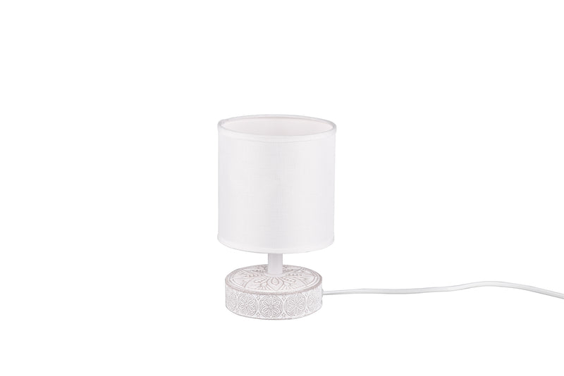 Lampada tavolo da Interno a LED in Ceramica Bianco-2